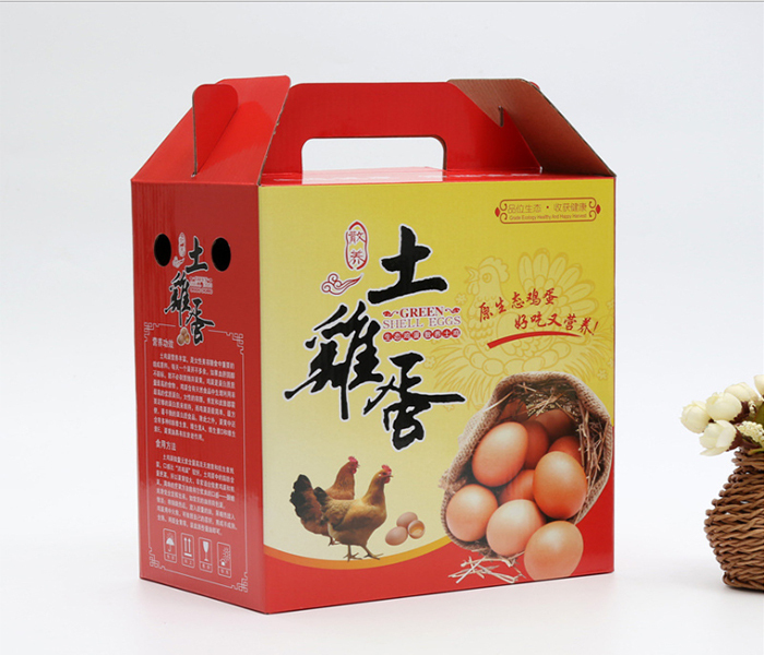 土雞蛋禮盒包裝定制！